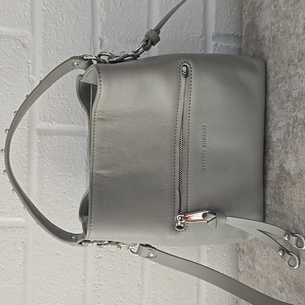 Rebecca Minkoff Leather Studded Bucket Bag